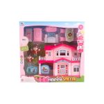 Σπιτάκι Happy Villa με Φιγούρες και Αξεσουάρ