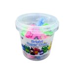 Bright Super Clay Μικρό Σετ Πλαστελίνες με Αξεσουάρ σε Κουβαδάκι