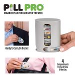 Pill Pro Εβδομαδιαίος Οργανωτής Χαπιών με 4 Θήκες Ημέρας - Image 4