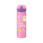 Παγούρι - Θερμός Ανοξείδωτο 500 ml με καλαμάκι Lets Play - Must