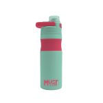 Θερμός Ανοξείδωτο 500 ml με χερούλι στο στόμιο Μέντα με Ροζ - Must