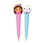 Σετ 2 Squishy Στυλό Gabbys Dollhouse 0,5 mm – Μπλε Μελάνι
