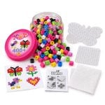 Maxi beads and pegboards in tub Square Buttertly - Hama - Image 2