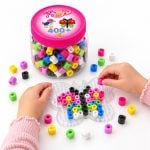 Maxi beads and pegboards in tub Square Buttertly - Hama - Image 3