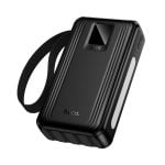 Power Bank 20.000mAh 22,5W με 4 Ενσωματωμένα Καλώδια και Διπλό Φωτισμό LED - HOCO J173