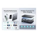 Mini Power Bank 20000mAh 22.5W με LED Οθόνη και Dual Type-C Μαύρο - JOYROOM - Image 3