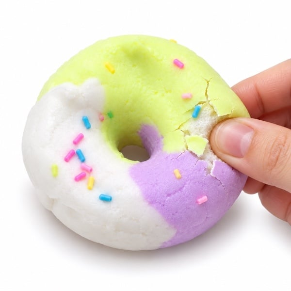SQ-FDON.jpg Squishy Faux Crispy Donut - Image 1