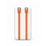 Power Bank 10000mAh 22.5W με Ενσωματωμένα Καλώδια Type-C και Lightning Άσπρο TR-986 - TREQA - Image 2