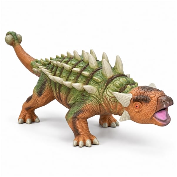 DINO-AGKILO.jpg Πλαστικός Δεινόσαυρος Αγκυλόσαυρος 55cm - Image 1