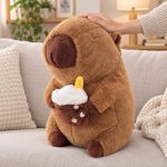Λούτρινο Capybara με Bubble Tea 40cm - Image 3