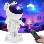 Φωτιστικό Δωματίου Starry Sky Projector and Speaker με R/C – Αστροναύτης - Image 2